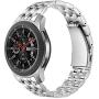 Kartice No Gaps Band Compatible with Samsung Galaxy Watch 46mm Bands Gear S3 Frontier No Gaps Band, 22mm Solid Stainless Steel No Gaps Watch Bands for Galaxy Watch 46mm Gear S3 Classic Bands