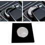 Bling Rhinestone Media Control Button Cover Interior Sparkle Central Crystal Multimedia Mouse Knob Adjust Caps Trim Diamond Metal Sticker Decor Accessories Replacement for Mercedes Benz