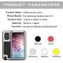 Galaxy Note 10 Plus Case,Bpowe Super Shockproof Silicone Aluminum Metal Armor Tank Heavy Duty Sturdy Protector Cover Hard Case for Samsung Galaxy Note 10 Plus/Galaxy Note 10+ 5G 6.8'' 2019 (Silver)