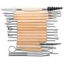 Blisstime Set of 42 Clay Sculpting Tool Wooden Handle Pottery Carving Tool Kit