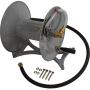 Strongway Parallel or Perpendicular Wall-Mount Garden Hose Reel - Holds 5/8in. x 150ft. Hose