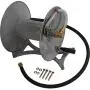 Strongway Parallel or Perpendicular Wall-Mount Garden Hose Reel - Holds 5/8in. x 150ft. Hose Strongway Parallel or Perpendicular Wall-Mount Garden Hose Reel - Holds 5/8in. x 150ft. Hose