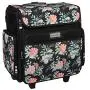 Everything Mary Collapsible Rolling Craft, Flowers - Wheeled Scrapbook Tote for Scrapbooking & Art - Travel Organizer Storage Bin for Paper, Glue, Tape - Roller Cart for Teachers & Medical Everything Mary Collapsible Rolling Craft, Flowers - Wheeled Scrapbook Tote for Scrapbooking & Art - Travel Organizer Storage Bin for Paper, Glue, Tape - Roller Cart for Teachers & Medical