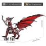 Piececool 3D Metal Model Kits-Black Dragon King, DIY 3D Metal Puzzle for Adults, Great Birthday Gifts