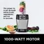Ninja BL480D Nutri 1000 Watt Auto-IQ Base for Juices, Shakes & Smoothies Personal Blender, 18 and 24 Oz, Black/Silver Ninja BL480D Nutri 1000 Watt Auto-IQ Base for Juices, Shakes & Smoothies Personal Blender, 18 and 24 Oz, Black/Silver