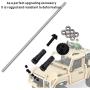 Metal Front and Rear Gear Assembly for MN-D90 MN-91 FJ-45 Army Truck RC Parts(MN-029)