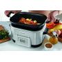 Crock-Pot 6-Quart 5-in-1 Multi-Cooker with Non-Stick Inner Pot, Stainless Steel Crock-Pot 6-Quart 5-in-1 Multi-Cooker with Non-Stick Inner Pot, Stainless Steel