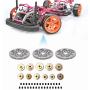 Drfeify RC Differential Main Gear, Metal Motor Main Gear Motor Gears Accessories Parts Compatible with Sakura S/Sakura XIS/Sakura CS D3/Sakura XI R31 G31 MST