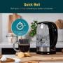 COSORI Electric Kettle Glass Hot Water Boiler & Tea Heater with LED Indicator Inner Lid & Bottom, Auto Shut-Off&Boil-Dry Protection, BPA Free,1.7L, Black