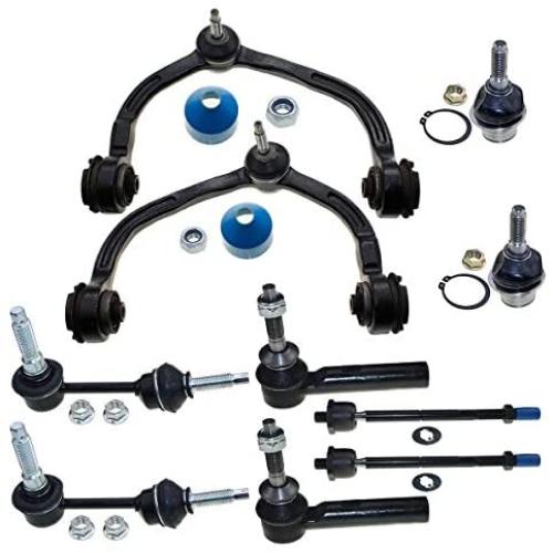 DLZ 10 Pcs Front Suspension Kit-Upper Control Arm Ball Joint Assembly Lower Ball Joint Tie Rod End Sway Bar Compatible with Ford Expedition 2003 2004/Lincoln Navigator 4WD 2003 2004 K80712 EV456 DLZ 10 Pcs Front Suspension Kit-Upper Control Arm Ball Joint Assembly Lower Ball Joint Tie Rod End Sway Bar Compatible with Ford Expedition 2003 2004/Lincoln Navigator 4WD 2003 2004 K80712 EV456