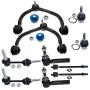 DLZ 10 Pcs Front Suspension Kit-Upper Control Arm Ball Joint Assembly Lower Ball Joint Tie Rod End Sway Bar Compatible with Ford Expedition 2003 2004/Lincoln Navigator 4WD 2003 2004 K80712 EV456 DLZ 10 Pcs Front Suspension Kit-Upper Control Arm Ball Joint Assembly Lower Ball Joint Tie Rod End Sway Bar Compatible with Ford Expedition 2003 2004/Lincoln Navigator 4WD 2003 2004 K80712 EV456