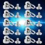 Rivet Studs Screw Back Round Head O Ring Spiles 10pcs Brass Rivet Studs Screw Back Round Ring Head Leathercraft Parts