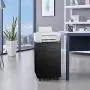 Bonnlo Mobile File Cabinet with Lock, 3 Smooth Gliding Drawers and Wheels for Home Office, Fully Assembled Except Casters, Black Bonnlo Mobile File Cabinet with Lock, 3 Smooth Gliding Drawers and Wheels for Home Office, Fully Assembled Except Casters, Black