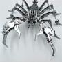 3D Metal Puzzle Scorpion DIY Model Kit, Puzzle Jigsaw Scorpion King 3D Stainless Steel Ornaments