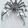 3D Metal Puzzle Scorpion DIY Model Kit, Puzzle Jigsaw Scorpion King 3D Stainless Steel Ornaments 3D Metal Puzzle Scorpion DIY Model Kit, Puzzle Jigsaw Scorpion King 3D Stainless Steel Ornaments