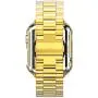 HUANLONG Compatible with Apple Watch Band, Solid Stainless Steel Metal Strap Band w/Adapter+Case Cover for Apple Watch iWatch 38mm (H Gold 38mm) HUANLONG Compatible with Apple Watch Band, Solid Stainless Steel Metal Strap Band w/Adapter+Case Cover for Apple Watch iWatch 38mm (H Gold 38mm)