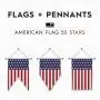 50 Star Stencil for Flag- 10.5 x 14.82 Mylar Template for American Flag | 10.5 x 15 US Star Pattern Stencil for Painting Wood & Wall Art | Reusable USA Stencil