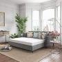Classic Brands 4.5-Inch Cool Gel Memory Foam Replacement Mattress for Sleeper Sofa Bed Queen