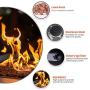 LEGACY HEATING 28-Inch Propane Fire Pit Table Gas Square Outdoor Dinning with Lid, Lava Stone, 48000BTU, ETL Certification, for Outside Garden Backyard Deck Patio