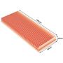 DIY Pure Copper Skiving Fin Heatsink 100x40x10mm / 3.94x1.57x0.39 inches for Electronic Chip Cooling DIY Pure Copper Skiving Fin Heatsink 100x40x10mm / 3.94x1.57x0.39 inches for Electronic Chip Cooling