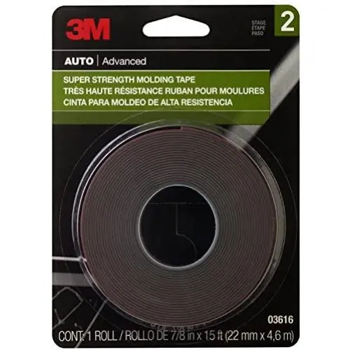 3M Super Strength Molding Tape, 03616, 7/8 in x 15 ft