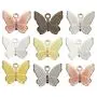iloveDIYbeads 100Pcs Craft Supplies Brass Mini Mixed Butterfly Pendants Charms for Jewelry Making Crafting Findings Accessory for DIY Necklace Bracelet (M256) iloveDIYbeads 100Pcs Craft Supplies Brass Mini Mixed Butterfly Pendants Charms for Jewelry Making Crafting Findings Accessory for DIY Necklace Bracelet (M256)