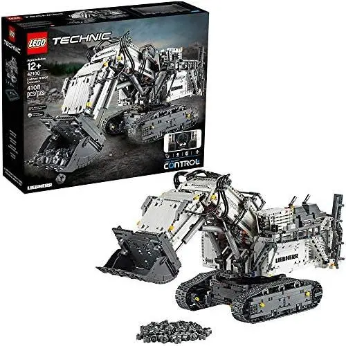 LEGO Technic Liebherr R 9800 Excavator 42100 Building Kit (4,108 Pieces) LEGO Technic Liebherr R 9800 Excavator 42100 Building Kit (4,108 Pieces)