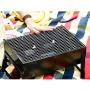 Tmibay BBQ Grill Wire Netting Metal Squares Holes Grilling Barbecue Wire Mesh Barbecue Tools (40x25CM)