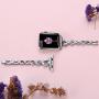 Sangaimei Compatible Bling Band for Apple Watch Band 42mm 44mm Women Rhinestone Stainless Steel Link Band Iwatch Series 6/5/4/3/2/1 Bracelet Metal Strap SIlver Mothers Day