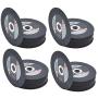 100 Pack 4''x0.040''x5/8''Metal and Stainless Steel Cut Off Wheels Fit for Angle Grinders