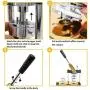 Button Maker, 58mm, Button Maker Machine, 2-1/4 Inch, Yellow with 200 PCS Button Parts and Circle Cutter (2-1/4inch) Button Maker, 58mm, Button Maker Machine, 2-1/4 Inch, Yellow with 200 PCS Button Parts and Circle Cutter (2-1/4inch)
