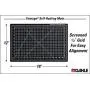 Dahle - 10671-12580 Vantage 10671 Self-Healing Cutting Mat, 12''x18'', 1/2'' Grid, 5 Layers for Max Healing, Perfect for Crafts & Sewing, Black Dahle - 10671-12580 Vantage 10671 Self-Healing Cutting Mat, 12''x18'', 1/2'' Grid, 5 Layers for Max Healing, Perfect for Crafts & Sewing, Black