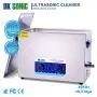 Large Commercial Ultrasonic Cleaner - DK SONIC 30L 600W Sonic Cleaner with Heater and Basket for Metal Parts,Carburetor,Fuel Injector,Brass,Auto Parts,Engine Parts,Motor Repair Tools,etc