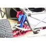 for Traxxas Unlimited Desert Racer 4X4 (#85076-4) Upgrade Parts Aluminum Front+Rear L-Shape Piggy Back Damper - 8Pc Set Green