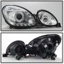 ACANII - For 1998-2005 Lexus GS300 GS400 GS430 LED Halo DRL Projector Headlights Headlamps Driver + Passenger Side