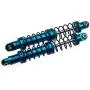 4Pcs Aluminum Metal Suspension Shock Absorbers Spring Set for 1/10 RC Axial SCX10 D90 CC01 Crawler Accessories (100mm)