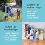 Bartnelli Laundry Drying Rack for Clothes - Heavy Duty Stainless-Steel Adjustable Gullwing Drying Rack Stand - Foldable and Space Saving, Indoor-Outdoor, Lightweight, with Hooks to Dry Shoes