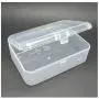 ISKYBOB 6 Pack Rectangle Mini Clear Plastic Storage Containers Box Case with Lid for Pills,Herbs,Tiny Bead (3.54x2.36) ISKYBOB 6 Pack Rectangle Mini Clear Plastic Storage Containers Box Case with Lid for Pills,Herbs,Tiny Bead (3.54x2.36)