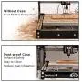 Desktop CNC Router Machine 3018-SE V2 with Transparent Enclosure, 3-Axis Engraving Milling Machine for Wood Acrylic Plastics Metal Resin Carving Arts and crafts DIY Design Desktop CNC Router Machine 3018-SE V2 with Transparent Enclosure, 3-Axis Engraving Milling Machine for Wood Acrylic Plastics Metal Resin Carving Arts and crafts DIY Design