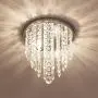 lifeholder Mini Chandelier, Crystal Chandelier Lighting, 2 Lights, Flush Mount Ceiling Light, H10.4 x W8.66 Modern Chandelier Lighting Fixture for Bedroom, Hallway, Bar, Kitchen, Bathroom lifeholder Mini Chandelier, Crystal Chandelier Lighting, 2 Lights, Flush Mount Ceiling Light, H10.4 x W8.66 Modern Chandelier Lighting Fixture for Bedroom, Hallway, Bar, Kitchen, Bathroom
