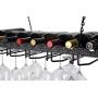 Wine Enthusiast Metal Hanging Wine Glass Rack