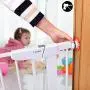 Cumbor 46” Auto Close Safety Baby Gate, Extra Tall and Wide Child Gate, Easy Walk Thru Durability Dog Gate for The House, Stairs, Doorways. Includes 4 Wall Cups, 2.75-Inch and 8.25-Inch Extension Cumbor 46” Auto Close Safety Baby Gate, Extra Tall and Wide Child Gate, Easy Walk Thru Durability Dog Gate for The House, Stairs, Doorways. Includes 4 Wall Cups, 2.75-Inch and 8.25-Inch Extension