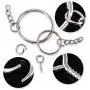 Swpeet 300Pcs Sliver Key Chain Rings Kit, 100Pcs Keychain Rings with Chain and 100Pcs Jump Ring with 100Pcs Screw Eye Pins Bulk for Jewelry Findings Making - 3/5 Inch, 4/5 Inch, 1 Inch, 6/5 Inch Swpeet 300Pcs Sliver Key Chain Rings Kit, 100Pcs Keychain Rings with Chain and 100Pcs Jump Ring with 100Pcs Screw Eye Pins Bulk for Jewelry Findings Making - 3/5 Inch, 4/5 Inch, 1 Inch, 6/5 Inch