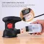 Meterk 5 Inch Random Orbit Sander 2.5A Orbital Sander with 12Pcs Sandpapers, 12000RPM, 6 Variable Speed, Efficient Dust Collector, Ideal for Finishing, Sanding, Polishing Wood Meterk 5 Inch Random Orbit Sander 2.5A Orbital Sander with 12Pcs Sandpapers, 12000RPM, 6 Variable Speed, Efficient Dust Collector, Ideal for Finishing, Sanding, Polishing Wood