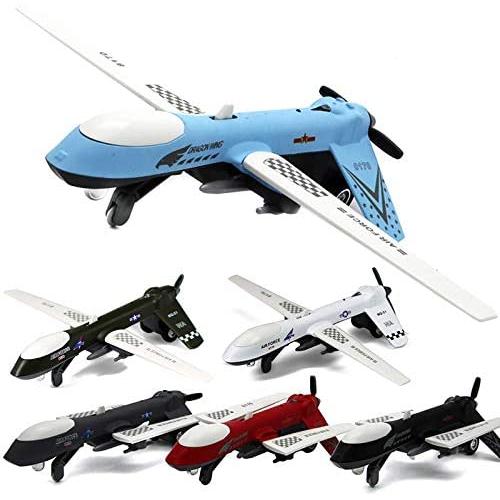 CORPER TOYS Aircraft Toy Die-cast Alloy Metal Model Plane Air Force Attack Airplane Pull Back Toy with Lights and Sounds Gifts for Kids Boys Girls Children