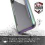 Raptic Shield, Compatible with Apple iPhone Xs Max (Formerly Defense Shield) Military Grade Drop Tested, Anodized Aluminum, TPU, Polycarbonate Protective Case for Apple iPhone Xs Max, Iridescent
