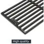 Hongso PCE051 Porcelain Coated Cast Iron Grill Cooking Grid Grates Replacement for Chargriller Gas Grill Models 2121, 2123, 2222, 2828, 3001, 3030, 3725, 4000, 5050, 5252, 5650, Sold as a Set of 4 Hongso PCE051 Porcelain Coated Cast Iron Grill Cooking Grid Grates Replacement for Chargriller Gas Grill Models 2121, 2123, 2222, 2828, 3001, 3030, 3725, 4000, 5050, 5252, 5650, Sold as a Set of 4