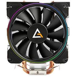 Antec CPU Cooler, A400 RGB, 4-Pin Connector PWM Silent Fan for Intel LGA 775/1150 / 1151/1155 / 1156/1366 / 2011/2066 & AMD Socket FM2 / FM1 / AM3+ / AM3 / AM2 + / AM2 / AM4