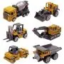 Kids Diecast Construction Vehicles Metal Engineering Cars Set Toys Play Trucks for Boys Age 3 4 Birthday Party Supplies Cake Topper (Pack of 6) Kids Diecast Construction Vehicles Metal Engineering Cars Set Toys Play Trucks for Boys Age 3 4 Birthday Party Supplies Cake Topper (Pack of 6)