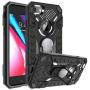 iPhone 7 case | iPhone 8 case | Metal 360 Degree Ring Kickstand | Atump Military Grade 15ft. Drop Shockproof Tested Protective case | Car Mount Phone case for iPhone 7 and iPhone 8 Black